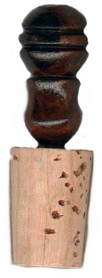 Bouchon à vin ziricote