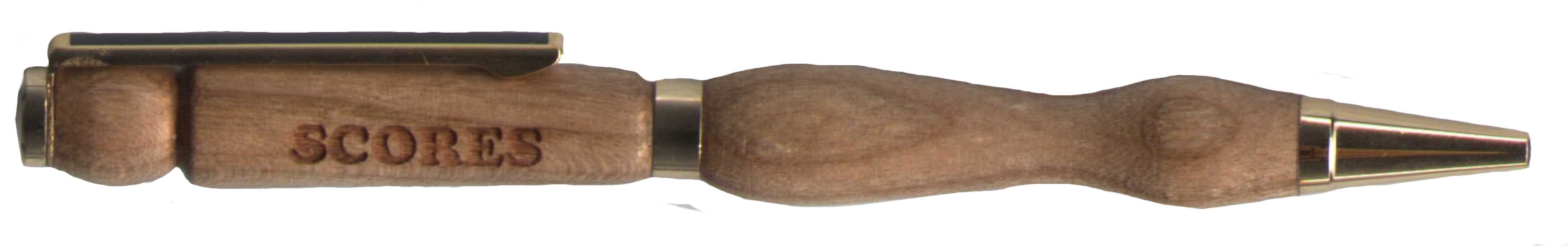 Stylo commercial avec inscription